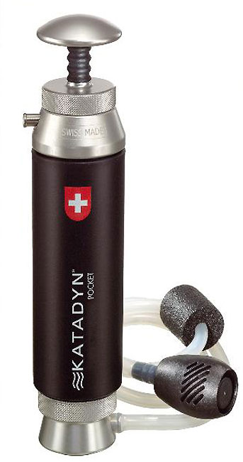 Katadyn Wasserfilter Katadyn Pocket, Trinkwasser Aufbereitung,  Sackundpack.de Reiseausrüstungen
