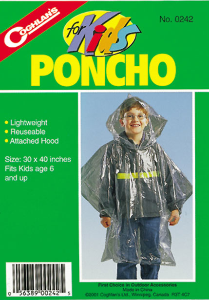 Notfall-Poncho Kids