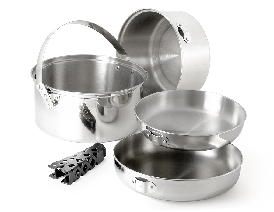 GSI outdoors Glacier Stainless Cookset L