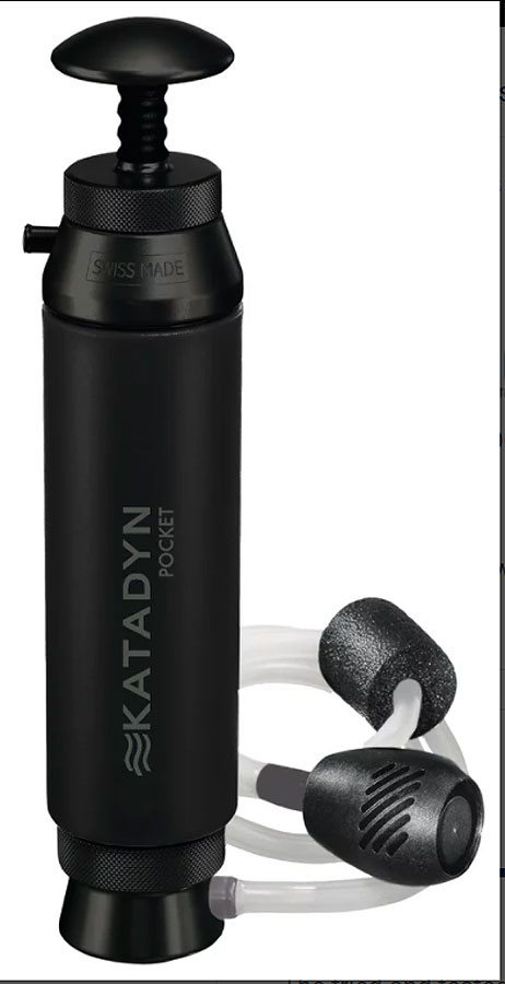 Katadyn Wasserfilter Katadyn Pocket Tactical, Trinkwasser Aufbereitung,  Sackundpack.de Reiseausrüstungen
