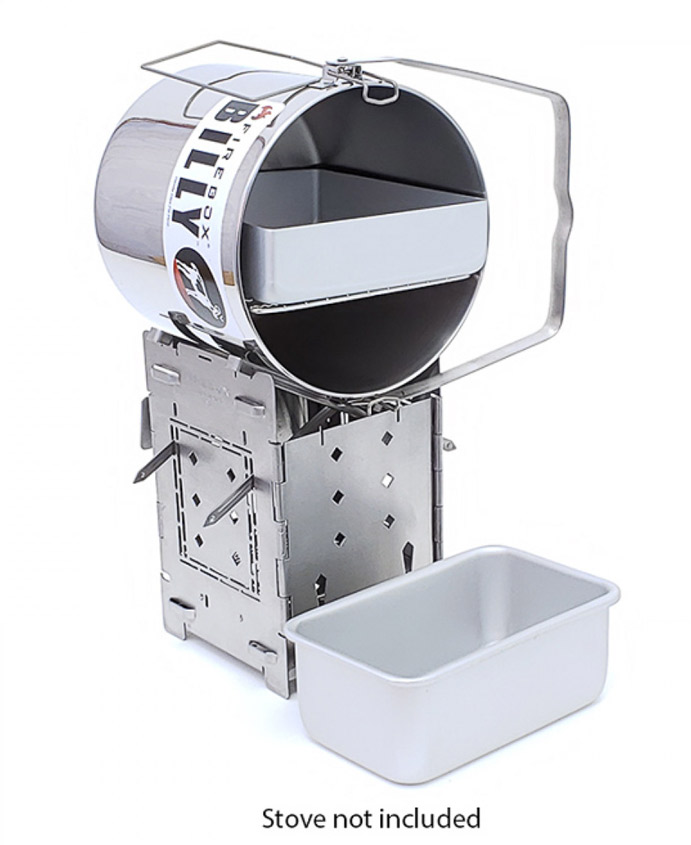 Firebox Baking Kit für Zebra 14 cm Stainless Steel Pot