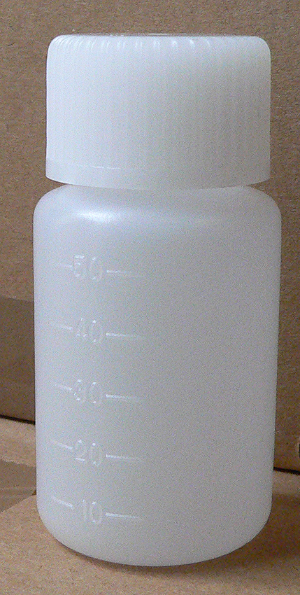 HDPE Weithalsflasche 50 ml