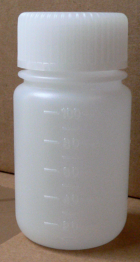 HDPE Weithalsflasche 100 ml