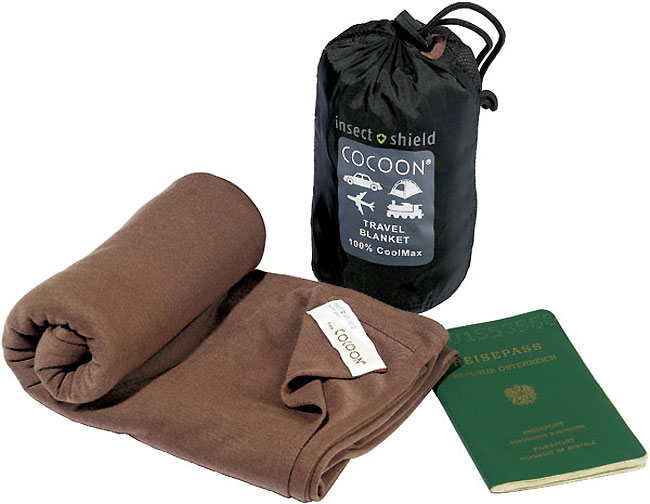 Cocoon Travel Blanket insect shield