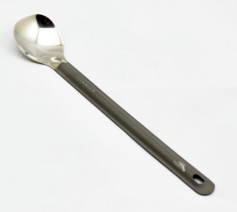 Toaks Titanium long-handle spoon
