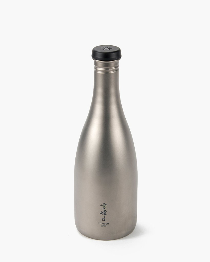 Titanium Saké Bottle