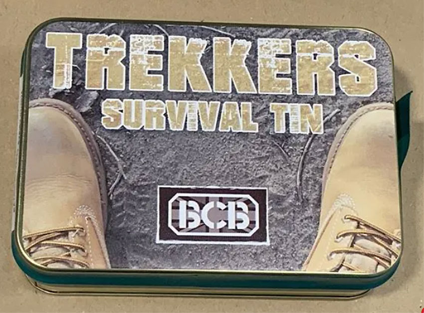 BCB Trekkers Survival Tin - Survivalset