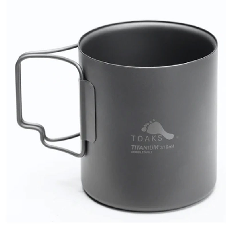 Titanium 370 ml Double Wall Cup
