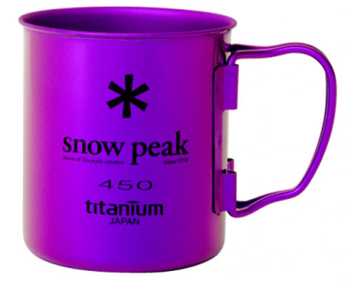 Snowpeak Single Cup 450 Titan elox